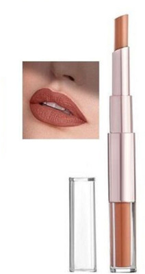 tanvi27 2 IN 1 NON TRANSFER LONG LASTING MATTE FINISH LIPSTICK(BROWN, 12 ml)
