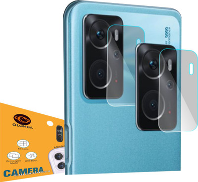 Olonga Back Camera Lens Glass Protector for oppo k10(Pack of: 2)