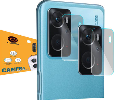 Olonga Back Camera Lens Glass Protector for oppo k10(Pack of: 2)