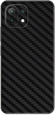 Orgic India Xiaomi 11 Lite Mobile Skin(Carbon Black)