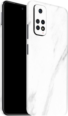 Orgic India Redmi Note 11 Mobile Skin(White Marble)