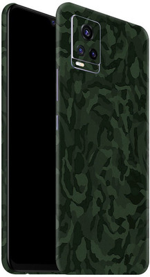 Orgic India Vivo V20 Mobile Skin(Camo Green)