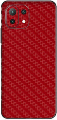 Orgic India Xiaomi 11 Lite Ne 5G Mobile Skin(Carbon Red)