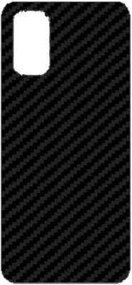 candeal mart Realme 7 5g carbon fiber 3D back skin/ Protective film / Back sticker Mobile Skin(Black)
