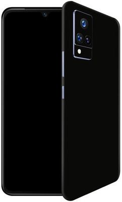 Orgic India Vivo V21 Mobile Skin(Black)