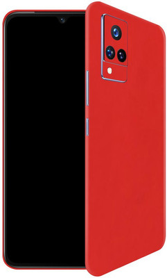 Orgic India Vivo V21 Mobile Skin(Red)
