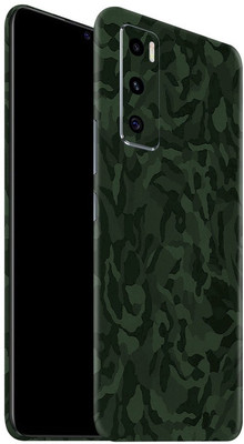 Orgic India Vivo V20 SE Mobile Skin(Camo Green)