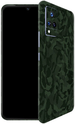 Orgic India Vivo V21 Mobile Skin(Camo Green)