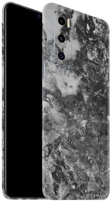 Orgic India Vivo V20 SE Mobile Skin(Black Marble)