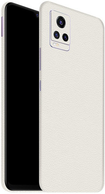 Orgic India Vivo V20 Mobile Skin(White Leather)