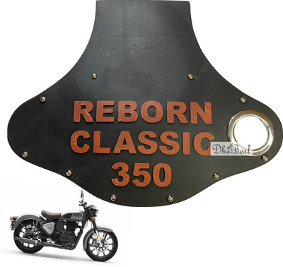 Dhe Best Rear Mud Guard For Royal Enfield Classic 350 2021(Black)