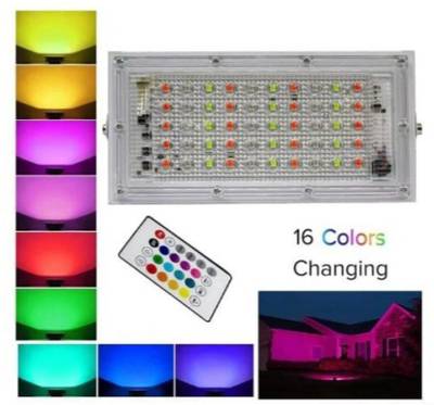 50w rgb shop led flood light