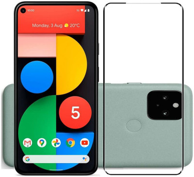 VISHZONE Edge To Edge Tempered Glass for Google Pixel 5(Pack of 1)