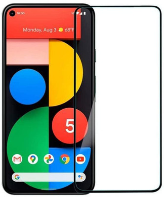 VISHZONE Edge To Edge Tempered Glass for Google Pixel 5(Pack of 1)