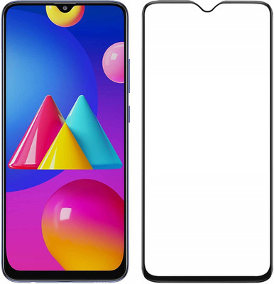 VISHZONE Edge To Edge Tempered Glass for Samsung Galaxy M02s(Pack of 1)