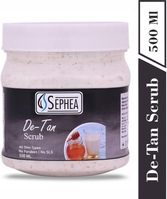 SEPHEA De-Tan Scrub For Face And Body 500 ml Scrub(500 ml)