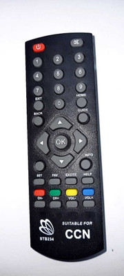 PMRK BEST IN BEST CCN CCN Compatible Best Quality Remote With Full Working Remote Controller(Black)