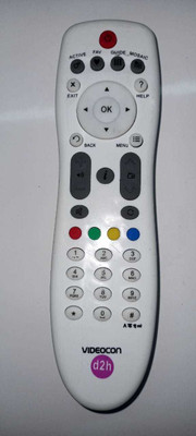 PMRK BEST IN BEST VIDEOCON D2H VIDEOCON D2H REMOTE Compatible Best Quality Remote With Full Working Remote Controller(White)