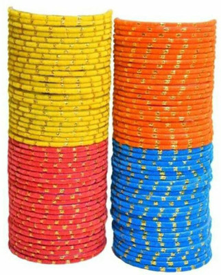 MADHAV ENTERPRISES Glass Bangle Set(Pack of 96)