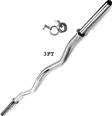 HACKERX 3FT Curl 28mm weightlifting rod Weight Lifting Bar
