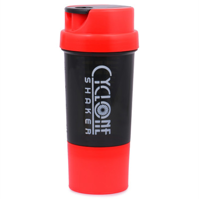 ALLIEDSALESINDIA 600 ml Plastic Shaker(Pack of 1, Black)