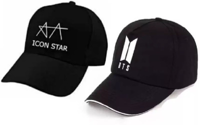 Pramukhraj Enterprise Self Design Sports/Regular Cap Cap(Pack of 2)