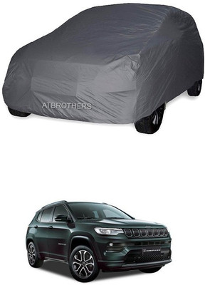 ATBROTHERS Car Cover For Jeep Compass 2.0 Bedrock (Without Mirror Pockets)(Grey)