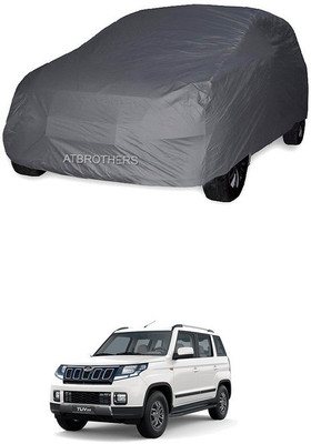 ATBROTHERS Car Cover For Mahindra TUV300 (Without Mirror Pockets)(Grey)