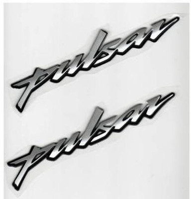 Digital Craft Emblem for Bike(Silver)