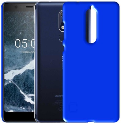 CASE CREATION Back Cover for Nokia 5.1 (5.50-inch) 2018(Blue, Shock Proof, Pack of: 1)