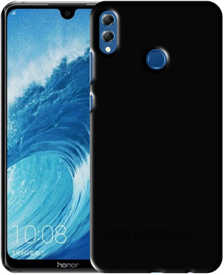 CASE CREATION Back Cover for Huawei Honor 8C(Black, Dual Protection, Pack of: 1)