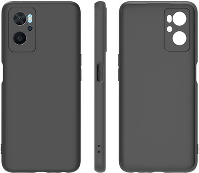 Helix Bumper Case for Realme 9i(Black, Shock Proof, Silicon, Pack of: 1)