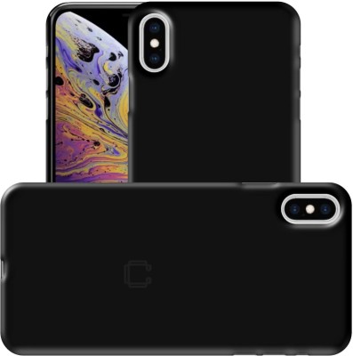 CASE CREATION Back Cover for New Apple Iphone XS Max (2018)(Black, Hard Case, Pack of: 1)