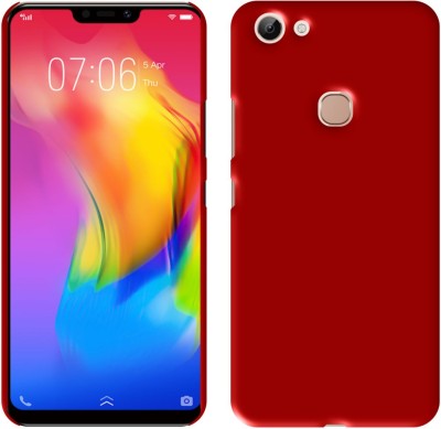 CASE CREATION Back Cover for New Vivo Y83 (2018)(Red, Hard Case, Pack of: 1)