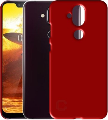 CASE CREATION Back Cover for Nokia 7.1 Plus(Red, Dual Protection, Pack of: 1)