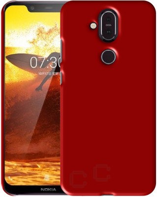 CASE CREATION Back Cover for Nokia 7.1 Plus (6.18-inch) 2018(Red, Shock Proof, Pack of: 1)