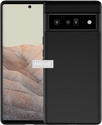 MACHO - YOUR TRUST IS OUR MOTTO Back Cover for Google Pixel 6 Pro Case, Black Rubber Case for Pixel 6 Pro (TPU | Matte Black)(Black, Shock Proof)