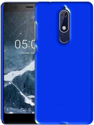 CASE CREATION Back Cover for Nokia 5.1 Plus (5.80-inch) 2018(Blue, Shock Proof, Pack of: 1)