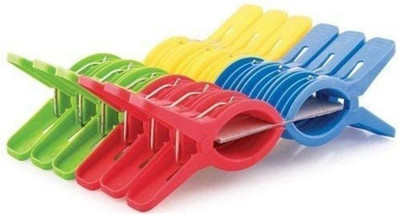 DAPSON Plastic Cloth Clips(Multicolor Pack of 2)