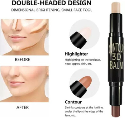 FELICECHIARA Highlighter and Contour Stick Highlighter (cream)  Concealer(MULTICOLOR, 6.5 g)