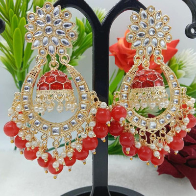MAKHAN Earring Set Alloy Jhumki Earring