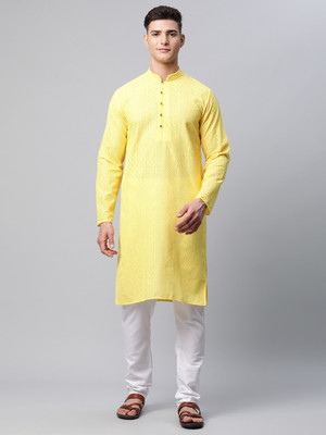 Jompers Men Kurta Churidar Set