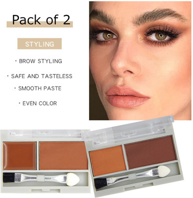 YAWI BEST EYE MAKE UP LONG WEAR WATER PROOF EYE BROW POWDER 7.2 g(Multi Shade)