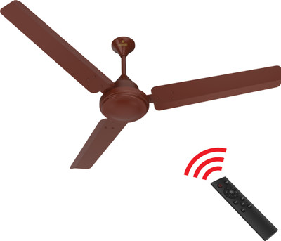 Polycab Polycab Eteri BLDC Ceiling Fan(Luster Brown) 1200 mm BLDC Motor 3 Blade Ceiling Fan