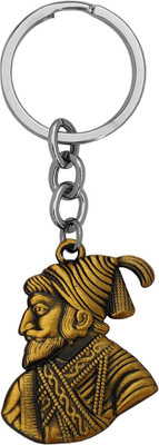 M Men Style Double Side Jai Bhavani Shivaji Chhatrapati Shivaji Maharaj KeyringSkey202287 Key Chain