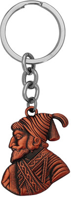 M Men Style Double Side Jai Bhavani Shivaji Chhatrapati Shivaji Maharaj KeyringSkey202288 Key Chain