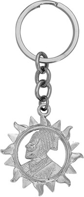 M Men Style Double Side Chhatrapati Shivaji Maharaj Sunshape KeyringSkey202278 Key Chain