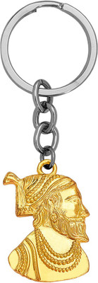 M Men Style Double Side Chhatrapati Shivaji Maharaj KeyringSkey202283 Key Chain