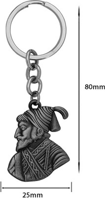 Sullery Chartrapati Shivaji Maharaj Keyring Sullerykey202286 Key Chain