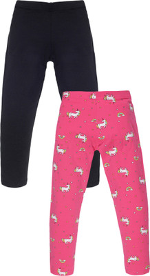 Plum Tree Indi Legging For Girls(Multicolor Pack of 2)